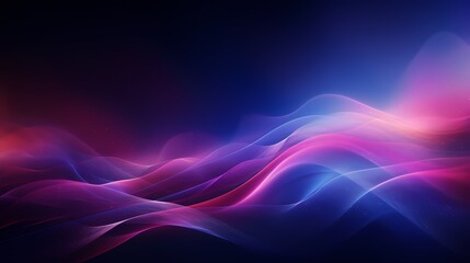 Naklejka premium digital technology purple blue spiral circle particle poster background