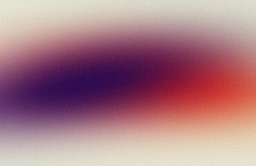 Retro magenta red blue color grainy gradient backdrop design. Abstract colorful noisy gradient, vibrant, glowing color flow, bright, shine, noise texture background