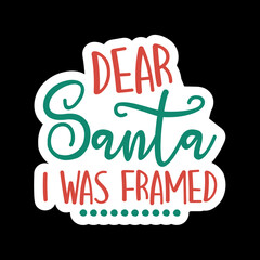 Dear Santa Svg for Christmas, Matching Christmas Shirts Idea Svg