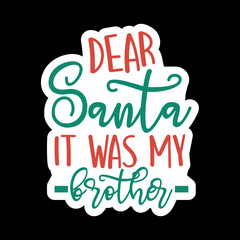 Dear Santa Svg for Christmas, Matching Christmas Shirts Idea Svg