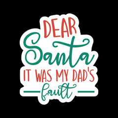 Dear Santa Svg for Christmas, Matching Christmas Shirts Idea Svg
