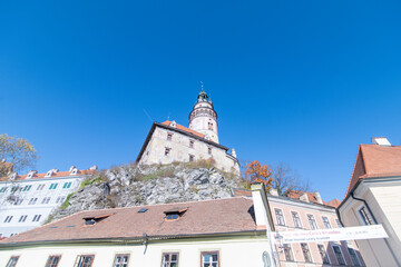 Obraz premium Cesky Krumlov Castle, Bohemia, Czech Republic