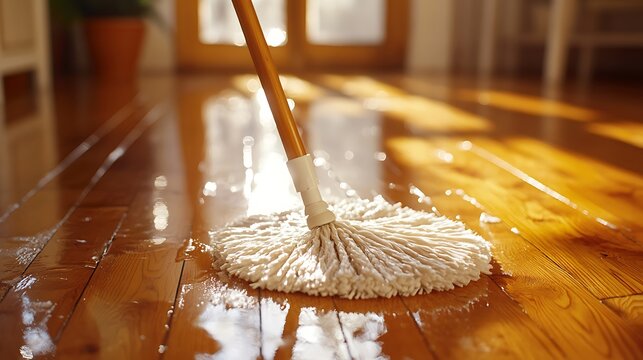 Clean your floors effectively with the right mop technique