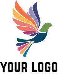 Obraz premium dove logo