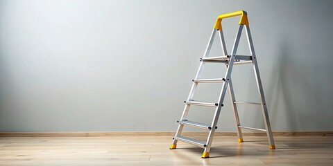 Versatile and sturdy step ladder for household chores, utility, climb, equipment, aluminum, portable, safe