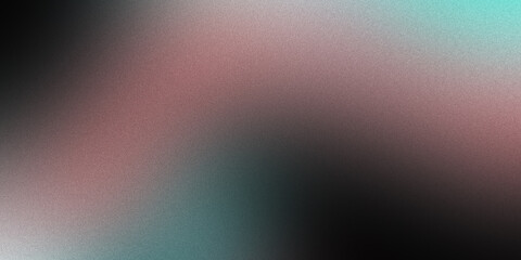 abstract gradient pastel colors green,pink and black texture noise background for poster banner