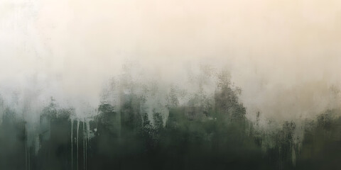 Misty Forest Abstract 