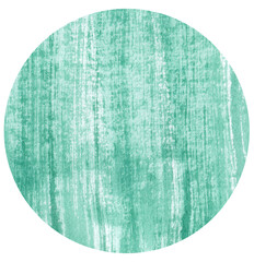 Green Watercolor hand painted circles texture. Watercolour circle elements for design.