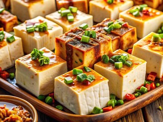 Taiwanese Tofu Illustration, Rule of Thirds, Art, Food, Asian Cuisine