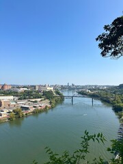 Fototapeta premium view of the river