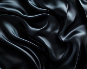 Fototapeta premium Luxurious silk fabric in vibrant colors with smooth, flowing textures for elegant backgrounds.