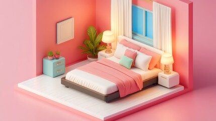 Minimalist Bedroom Interior