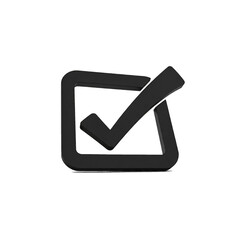 Check Mark or Tick in Box. EPS Vector icon isolated on transparent background.
Check mark or tick sign in box. Easily editable, recolor EPS vector icon isolated on transparent background.