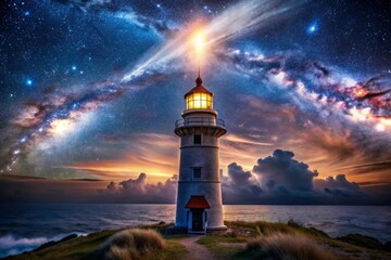 lighthouse on the coast