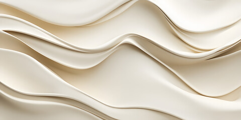 Obraz premium Abstract Wave Pattern: A mesmerizing abstract pattern of undulating waves creates a captivating visual experience, evoking a sense of fluidity and movement. 