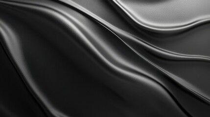 Fototapeta premium Charcoal gray background, smooth and consistent, featureless