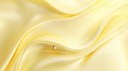 Soft pastel yellow background, plain and evenly colored