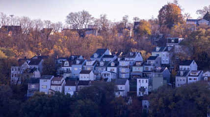 panorama of the town