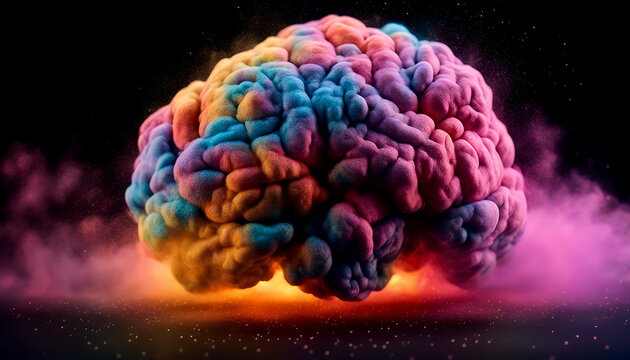 space fractal micro medicine paint coloured poisonous nature motion organism chemical olated glowing digitally molecular futuristic exploding background bang high powder design 