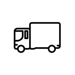 Truck icon symbol vector illustration
