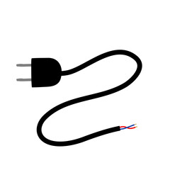 Electric plug with cable