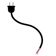 Electric plug with cable