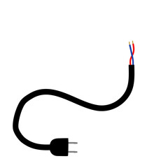 Electric plug with cable