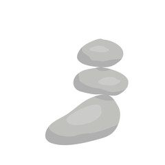 Meditation stone balance pyramid