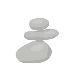 Meditation stone balance pyramid