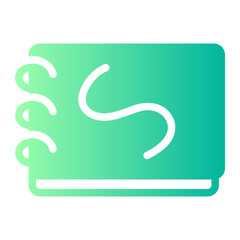 Fototapeta premium drawing Gradient icon