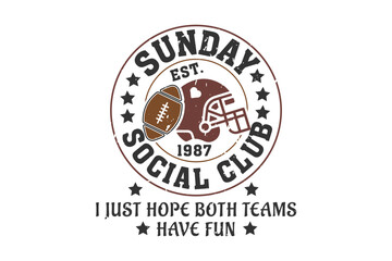 Football SVG T-shirt Design