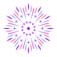 Obraz premium New Year Fireworks Festive and Colorful Celebration