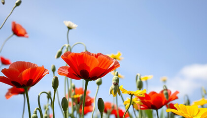 Obraz premium field of poppies