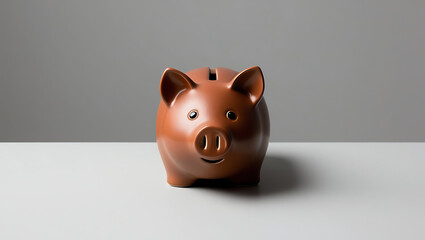 piggy bank on a white background