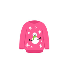 christmas sweater vector