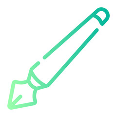 pen tools Line Gradient Icon