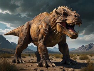 Fototapeta premium t rex dinosaur,tyrannosaurus dinosaur 3d render