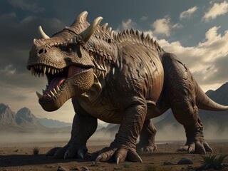 Fototapeta premium t rex dinosaur,tyrannosaurus dinosaur 3d render