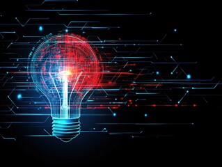 Digital Lightbulb Innovation.