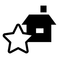 Real Estate. Real Estate Feedback vector icon illustration