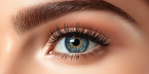 Obraz premium Woman's Eye Close Up