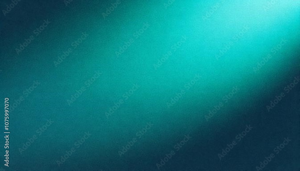 Poster textured abstract background with a teal gradient and a dark to light transition