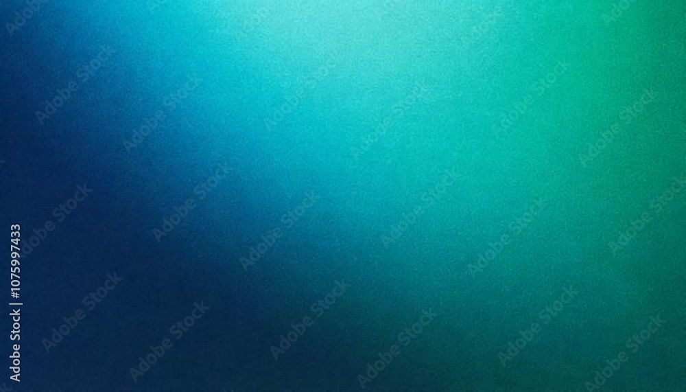 Poster abstract background with a textured turquoise gradient and a dark to light transition