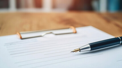 Meticulous completion of travel insurance application form with pen