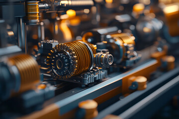 Naklejka premium Join leading experts at the aofthanit engineering conference for mechanical engineers in manufacturing innovations