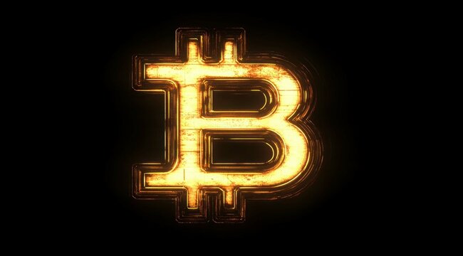 recommend clip art: Gold dollar badges showering in bitcoin sign