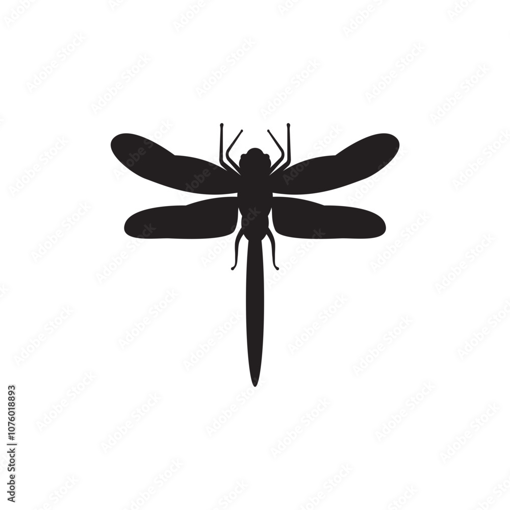Canvas Prints dragonfly icon vector