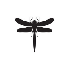 dragonfly icon vector