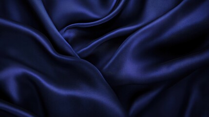 Obraz premium Deep navy blue background, solid color, no shading or design elements