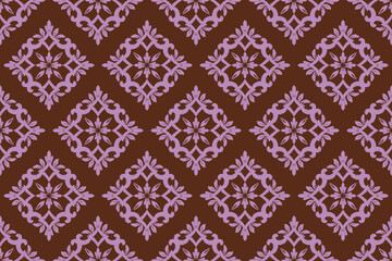 Geometric ethnic oriental ikat pattern traditional Design for background,carpet,wallpaper,clothing,wrapping,Batik,fabric,Vector illustration.embroidery style.